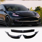 Tesla Model 3 2017- Front Bumper Lip ABS V9 (2017-2023) photo 1