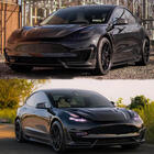 Tesla Model 3 2017- Front Bumper Lip ABS V9 (2017-2023) photo 2