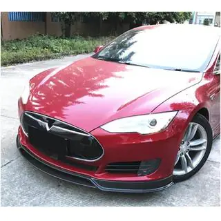 Front Bumper Lip V2 (2012-2016, Carbon) photo 2
