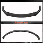 Tesla Model S 2012– Front Bumper Lip V1 (2021+, Carbon) photo 5