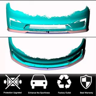Front Bumper Lip V2 (2021+, Carbon) photo 2