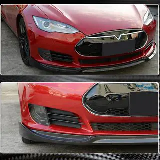 Front Bumper Lip V1 (2012-2016, Carbon) photo 3