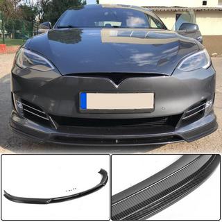 Front Bumper Lip Spoiler (2016-2021, Carbon) photo 1