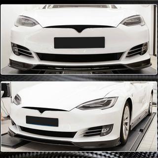 Front Bumper Lip Spoiler (2016-2021, Carbon) photo 3