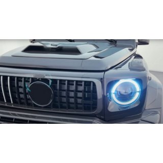 Radiator Grille Frame Carbon V1 Mercedes G сlass W465 2025- photo 2