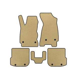 EVA Floor Mats (Sedan, Beige) Audi A4 B5 1994–2001