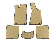 Audi 80/90 1987-1996 EVA Floor Mats (1987-1991, Sedan, Beige) photo 1