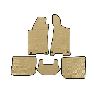 EVA Floor Mats (1991-1996, Sedan, Beige)