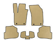Audi A1 2010-2018 EVA Floor Mats (HB, 3-Door, Beige) photo 1