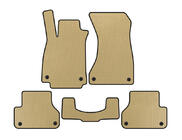 Audi A5 2016-2025 EVA floor mats V1 (Sportback, Beige) photo 1