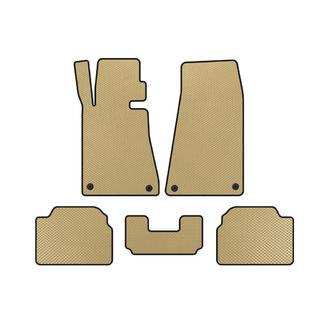 EVA Floor Mats (Beige) BMW 5 Series E34 1988-1995