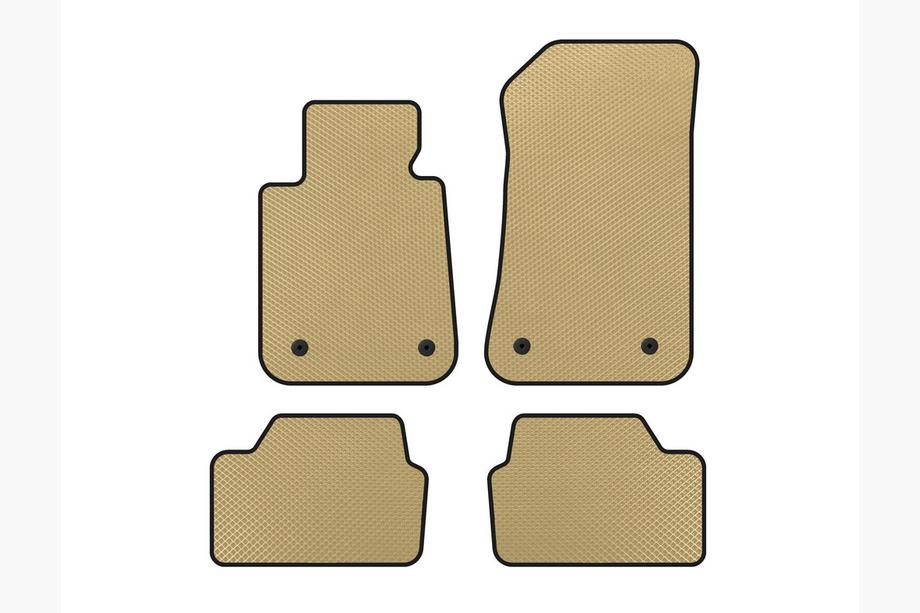 BMW 1 Series E81/E82/E87/E88 2004-2011 EVA Floor Mats (Beige) Image