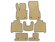 BMW 2 Series Active Tourer F45/F46 2014-2021 EVA Floor Mats (For F46, 3 Rows, Beige) photo 1