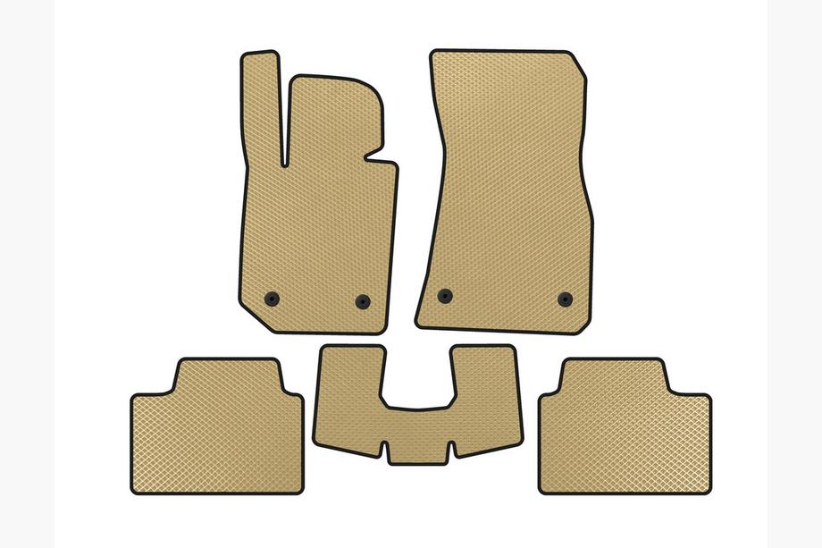 BMW 3 Series G20/G21 2018- EVA Floor Mats (Beige) Image