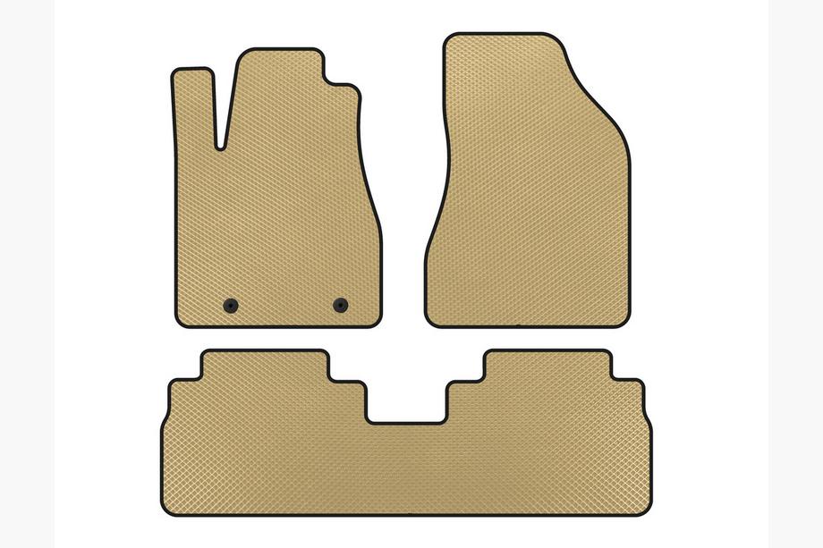 BYD S6 2010-2016 EVA Floor Mats (Beige) Image