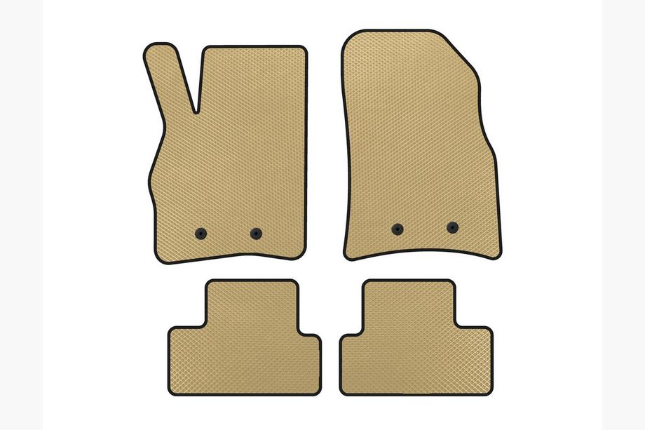 Cadillac ELR 2013-2016 EVA Floor Mats (Coupe, Beige) Image