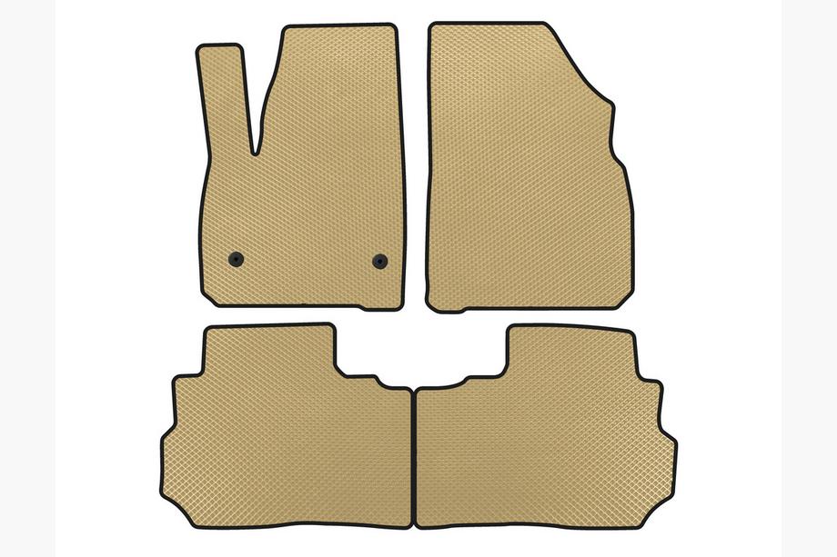 Cadillac XT5 2016- EVA Floor Mats (Beige) Image