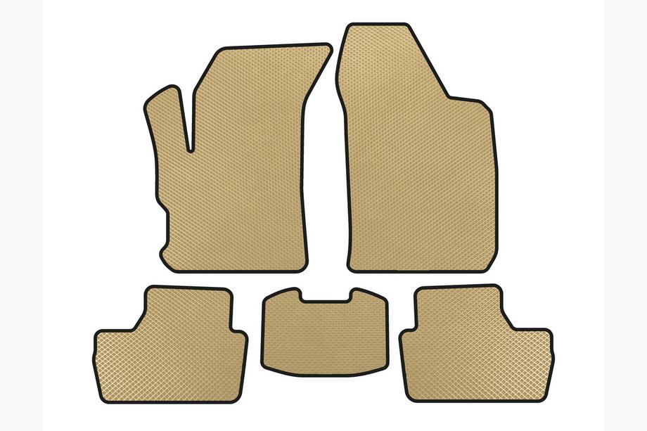 Chery Beat 2009-2015 EVA Floor Mats (Beige) Image