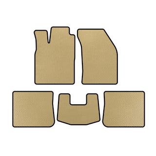 EVA Floor Mats (SD, Beige) Chery Elara/Alia/Fora/A5 2006-