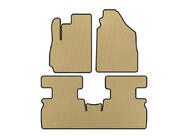 Jetour X70 2018- EVA Floor Mats (2 Rows, Beige) photo 1