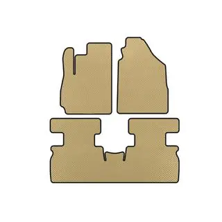 EVA Floor Mats (2 Rows, Beige)
