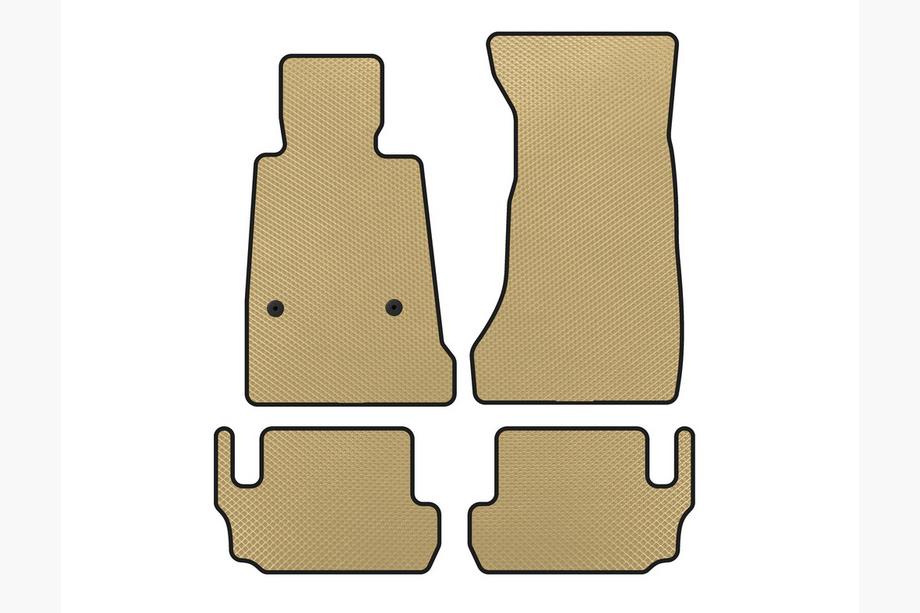 Chevrolet Camaro 2015- EVA Floor Mats (Beige) Image