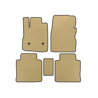 EVA Floor Mats (2009-2015, Beige) Chevrolet Equinox 2009-2016