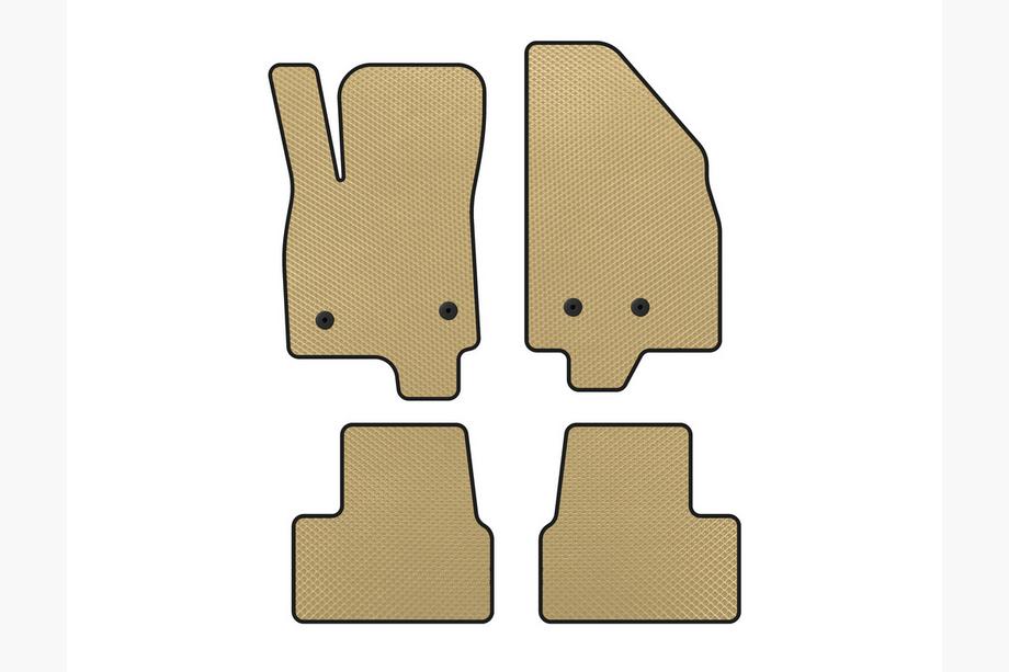 Chevrolet Volt 2016-2019 EVA Floor Mats (Beige) Image