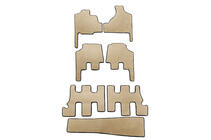 Chrysler Voyager 2001-2007 EVA Floor Mats (for Grand Voyager, Automatic, Beige) photo 1