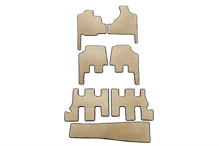 Chrysler Voyager 2001-2007 EVA Floor Mats (for Grand Voyager, Automatic, Beige) Image