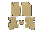 Citroen C-1 2014-2021 EVA Floor Mats (HB, Beige) photo 1