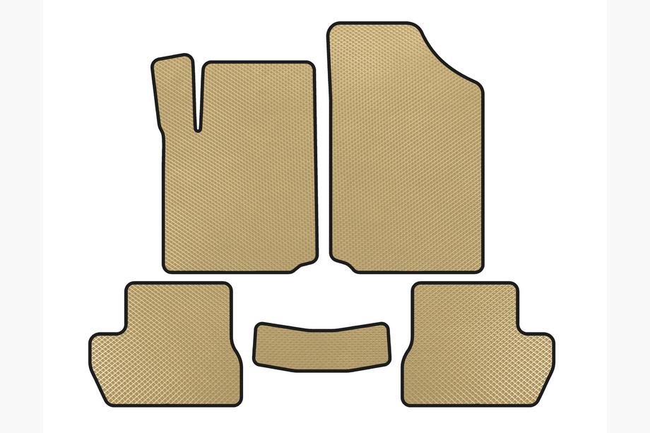 Citroen C-2 2003-2009 EVA Floor Mats (Beige) Image