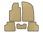 Citroen C-3 2002-2009 EVA Floor Mats (Beige) photo 1