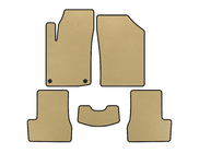 Citroen C-3 2009–2016 EVA Floor Mats (HB, Beige) photo 1