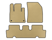 Citroen C-4 Picasso 2013–2022 EVA Floor Mats V1 (2 Rows, Beige) photo 1