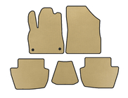 Citroen DS-5 2011-2015 EVA Floor Mats (HB, Hybrid/Automatic, Beige) photo 1