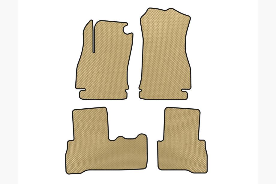 Citroen Nemo 2007-2017 EVA Floor Mats (Beige) Image