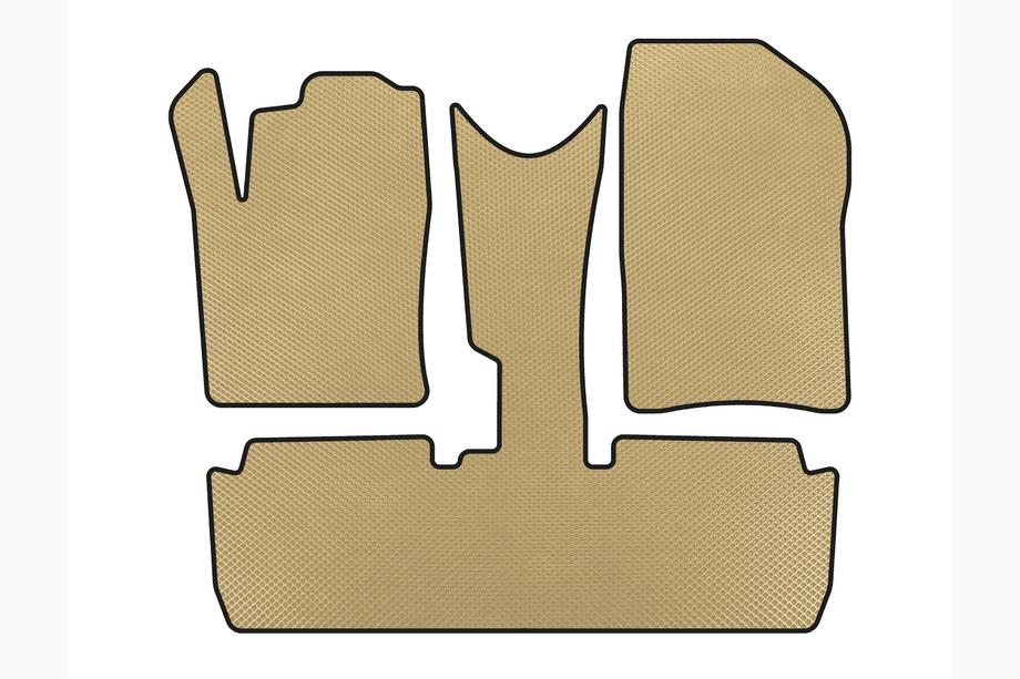 Citroen Xsara Picasso 1999-2012 EVA Floor Mats (Pre-Facelift, Beige) Image