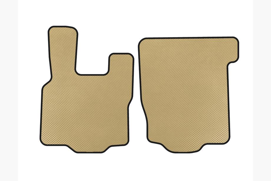 DAF XF105 2005-2013 EVA Floor Mats (Beige) Image