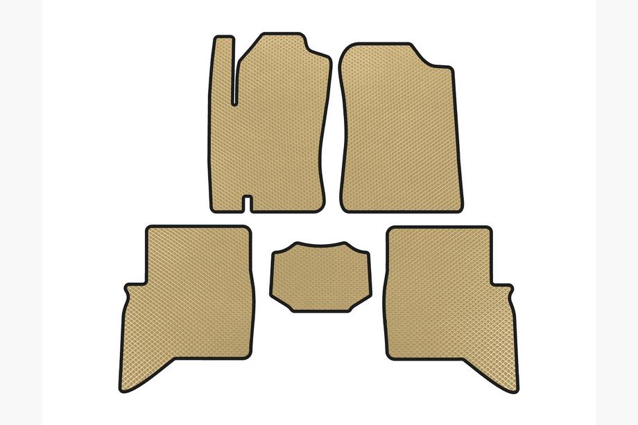 Daihatsu Terios 2006-2017 EVA Floor Mats (Beige) Image