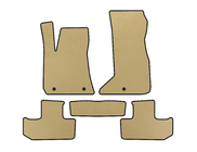 Dodge Challenger 2008-2023 EVA Floor Mats (Coupe, Beige) photo 1