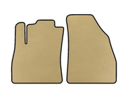 Fiat Fiorino/Qubo 2008-2024 Front EVA Car Mats (Beige) photo 1