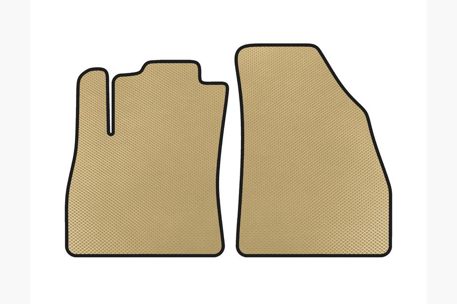 Fiat Fiorino/Qubo 2008-2024 Front EVA Car Mats (Beige) Image