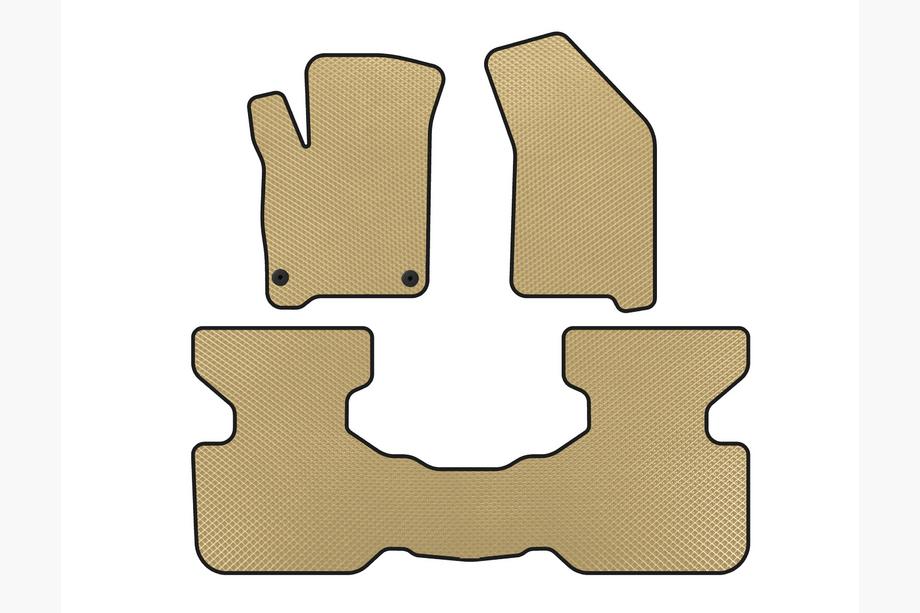 Fiat Freemont 2011-2016 EVA Floor Mats (2011-2016, Beige) Image