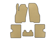 Fiat Punto Grande/EVO 2006-2018 EVA Floor Mats (Hatchback, 5-Door, Pre-Facelift, Beige) photo 1
