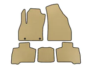 Fiat Fiorino/Qubo 2008-2024 EVA Floor Mats (for Qubo, 2016+, Beige) photo 1