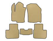 Fiat Sedici 2006-2014 EVA Floor Mats (HB, Beige) photo 1