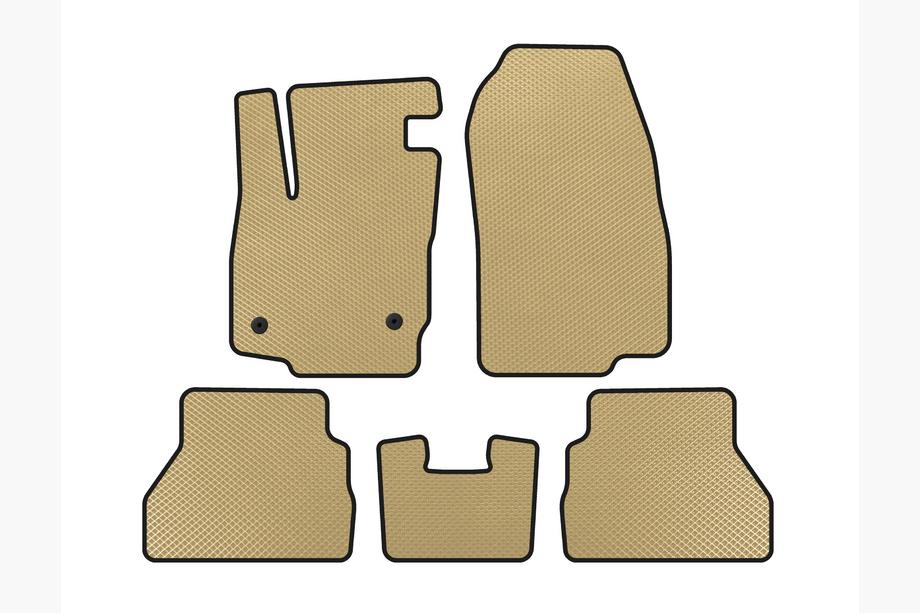 Ford B-Max 2012-2017 EVA Floor Mats (Beige) Image