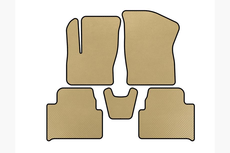 Ford C-Max 2004-2010 EVA Floor Mats (Beige) Image