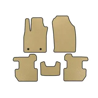 EVA Floor Mats (2018-2022, Beige)